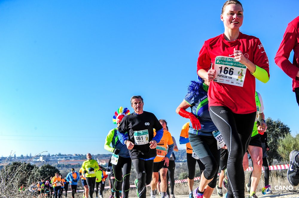 Salida de la San Silvestre de Galapagar