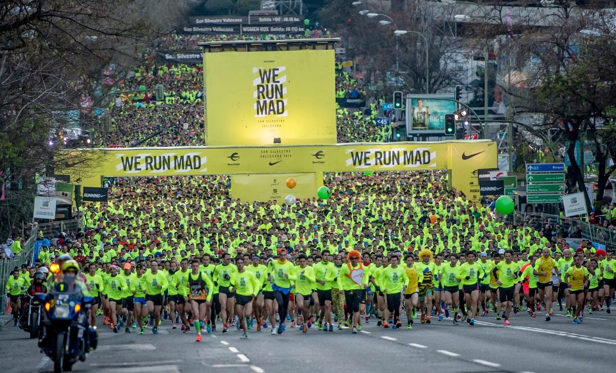 Imagen hist&oacute;rica de la San Silvestre